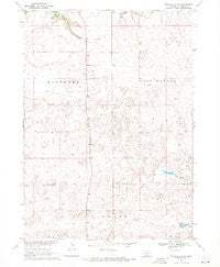 Rushville 4 SW Nebraska Historical topographic map, 1:24000 scale, 7.5 X 7.5 Minute, Year 1969