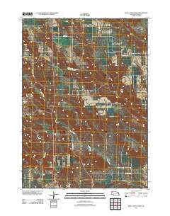 Sand Canyon West Nebraska Historical topographic map, 1:24000 scale, 7.5 X 7.5 Minute, Year 2011