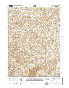 School Number 20 Nebraska Current topographic map, 1:24000 scale, 7.5 X 7.5 Minute, Year 2014