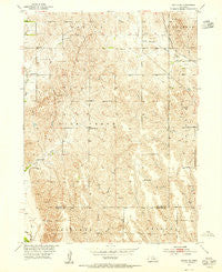 Scotia NE Nebraska Historical topographic map, 1:24000 scale, 7.5 X 7.5 Minute, Year 1953
