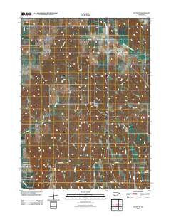 Scotia NE Nebraska Historical topographic map, 1:24000 scale, 7.5 X 7.5 Minute, Year 2011