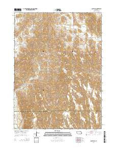 Scotia NE Nebraska Current topographic map, 1:24000 scale, 7.5 X 7.5 Minute, Year 2014