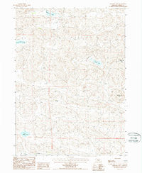 Sevenmile Hill Nebraska Historical topographic map, 1:24000 scale, 7.5 X 7.5 Minute, Year 1987