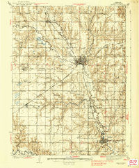 Seward Nebraska Historical topographic map, 1:62500 scale, 15 X 15 Minute, Year 1939