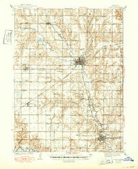 Seward Nebraska Historical topographic map, 1:62500 scale, 15 X 15 Minute, Year 1939
