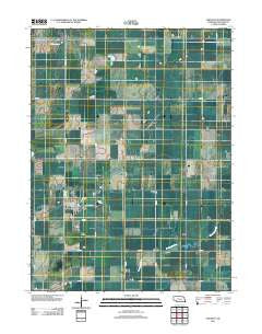Shickley Nebraska Historical topographic map, 1:24000 scale, 7.5 X 7.5 Minute, Year 2011