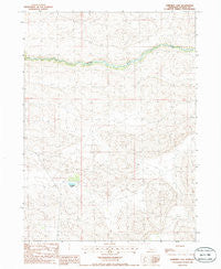 Shimmins Lake Nebraska Historical topographic map, 1:24000 scale, 7.5 X 7.5 Minute, Year 1985
