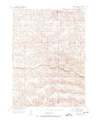 Shimmins Lake Nebraska Historical topographic map, 1:62500 scale, 15 X 15 Minute, Year 1950