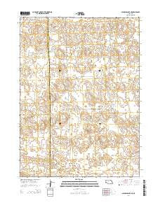 Shimmins Lake NE Nebraska Current topographic map, 1:24000 scale, 7.5 X 7.5 Minute, Year 2014