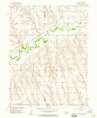 Shippee Nebraska Historical topographic map, 1:24000 scale, 7.5 X 7.5 Minute, Year 1957