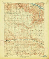 Sidney Nebraska Historical topographic map, 1:125000 scale, 30 X 30 Minute, Year 1899