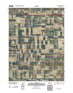 Sidney SE Nebraska Historical topographic map, 1:24000 scale, 7.5 X 7.5 Minute, Year 2011