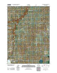 Snake River Falls Nebraska Historical topographic map, 1:24000 scale, 7.5 X 7.5 Minute, Year 2011