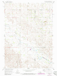 Spalding 2 NE Nebraska Historical topographic map, 1:24000 scale, 7.5 X 7.5 Minute, Year 1960