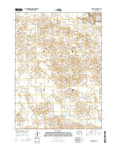 Sparks SE Nebraska Current topographic map, 1:24000 scale, 7.5 X 7.5 Minute, Year 2014
