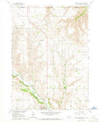Spencer North Nebraska Historical topographic map, 1:24000 scale, 7.5 X 7.5 Minute, Year 1964