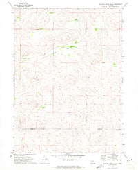 Spotted Horse Valley Nebraska Historical topographic map, 1:24000 scale, 7.5 X 7.5 Minute, Year 1971
