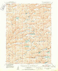 Spring Valley Nebraska Historical topographic map, 1:62500 scale, 15 X 15 Minute, Year 1950