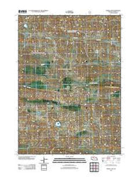 Spring Lake Nebraska Historical topographic map, 1:24000 scale, 7.5 X 7.5 Minute, Year 2011