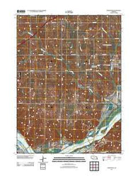 Springfield Nebraska Historical topographic map, 1:24000 scale, 7.5 X 7.5 Minute, Year 2011