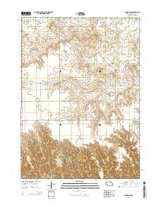 Springview Nebraska Current topographic map, 1:24000 scale, 7.5 X 7.5 Minute, Year 2014