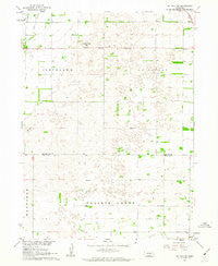 St. Paul SW Nebraska Historical topographic map, 1:24000 scale, 7.5 X 7.5 Minute, Year 1961