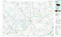 St. Paul Nebraska Historical topographic map, 1:100000 scale, 30 X 60 Minute, Year 1985