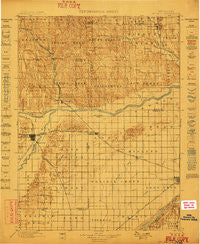 St. Paul Nebraska Historical topographic map, 1:125000 scale, 30 X 30 Minute, Year 1899
