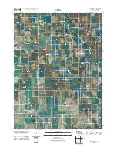 Staplehurst Nebraska Historical topographic map, 1:24000 scale, 7.5 X 7.5 Minute, Year 2011