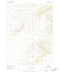 Star Nebraska Historical topographic map, 1:24000 scale, 7.5 X 7.5 Minute, Year 1954