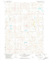 Stockdale Lake Nebraska Historical topographic map, 1:24000 scale, 7.5 X 7.5 Minute, Year 1982