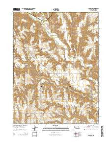 Stockville Nebraska Current topographic map, 1:24000 scale, 7.5 X 7.5 Minute, Year 2014