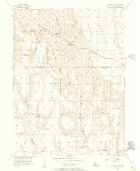 Stockville NE Nebraska Historical topographic map, 1:24000 scale, 7.5 X 7.5 Minute, Year 1956
