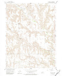 Stockville Nebraska Historical topographic map, 1:24000 scale, 7.5 X 7.5 Minute, Year 1956