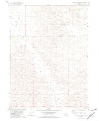 Stonehouse Ranch Nebraska Historical topographic map, 1:24000 scale, 7.5 X 7.5 Minute, Year 1981