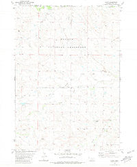 Story Nebraska Historical topographic map, 1:24000 scale, 7.5 X 7.5 Minute, Year 1980