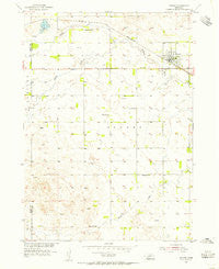 Stuart Nebraska Historical topographic map, 1:24000 scale, 7.5 X 7.5 Minute, Year 1954