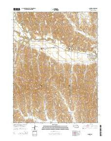 Sumner Nebraska Current topographic map, 1:24000 scale, 7.5 X 7.5 Minute, Year 2014