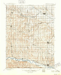 Superior Nebraska Historical topographic map, 1:125000 scale, 30 X 30 Minute, Year 1898
