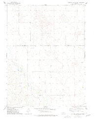 Suttlers Canyon East Nebraska Historical topographic map, 1:24000 scale, 7.5 X 7.5 Minute, Year 1973