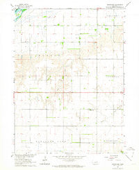 Swedehome Nebraska Historical topographic map, 1:24000 scale, 7.5 X 7.5 Minute, Year 1962