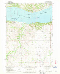 Tabor SE Nebraska Historical topographic map, 1:24000 scale, 7.5 X 7.5 Minute, Year 1968