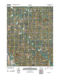 Tecumseh SE Nebraska Historical topographic map, 1:24000 scale, 7.5 X 7.5 Minute, Year 2011