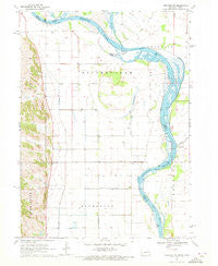 Tekamah NW Nebraska Historical topographic map, 1:24000 scale, 7.5 X 7.5 Minute, Year 1970
