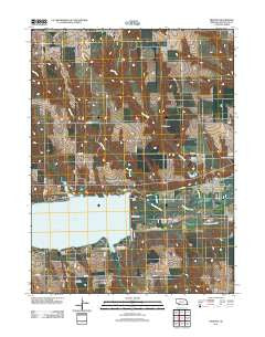 Trenton Nebraska Historical topographic map, 1:24000 scale, 7.5 X 7.5 Minute, Year 2011