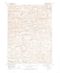 Turpin Lake Nebraska Historical topographic map, 1:62500 scale, 15 X 15 Minute, Year 1949