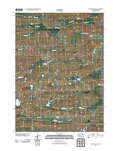 Turpin Lake East Nebraska Historical topographic map, 1:24000 scale, 7.5 X 7.5 Minute, Year 2011
