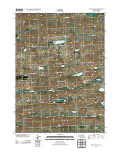 Turpin Lake West Nebraska Historical topographic map, 1:24000 scale, 7.5 X 7.5 Minute, Year 2011