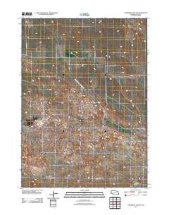 University Lake NE Nebraska Historical topographic map, 1:24000 scale, 7.5 X 7.5 Minute, Year 2011