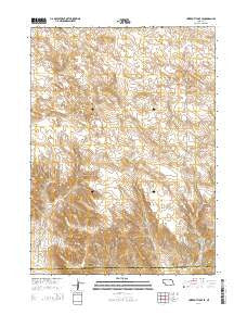 University Lake SE Nebraska Current topographic map, 1:24000 scale, 7.5 X 7.5 Minute, Year 2014